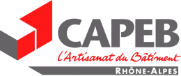 Logo Capeb Rhône-Alpes, l'Artisanat du Bâtiment